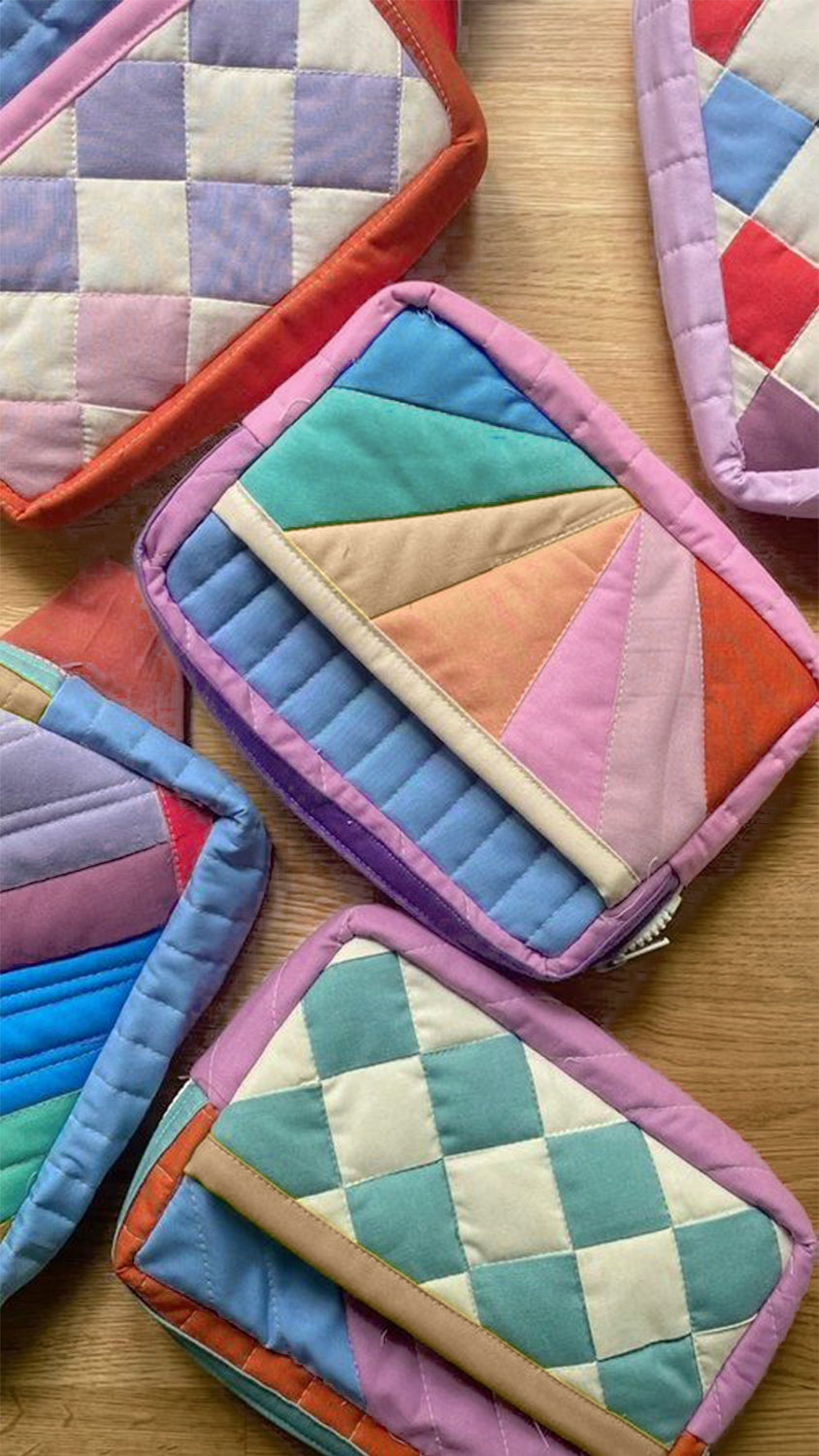 Aubliss 10pcs Fat Quarter Fabric Bundles -Solid Color-20' x 20'