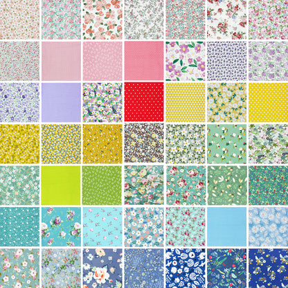 Aubliss Fat Quarter Fabric Bundles -Assorted Prints