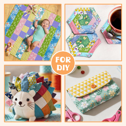 Aubliss Fat Quarter Fabric Bundles -Assorted Prints