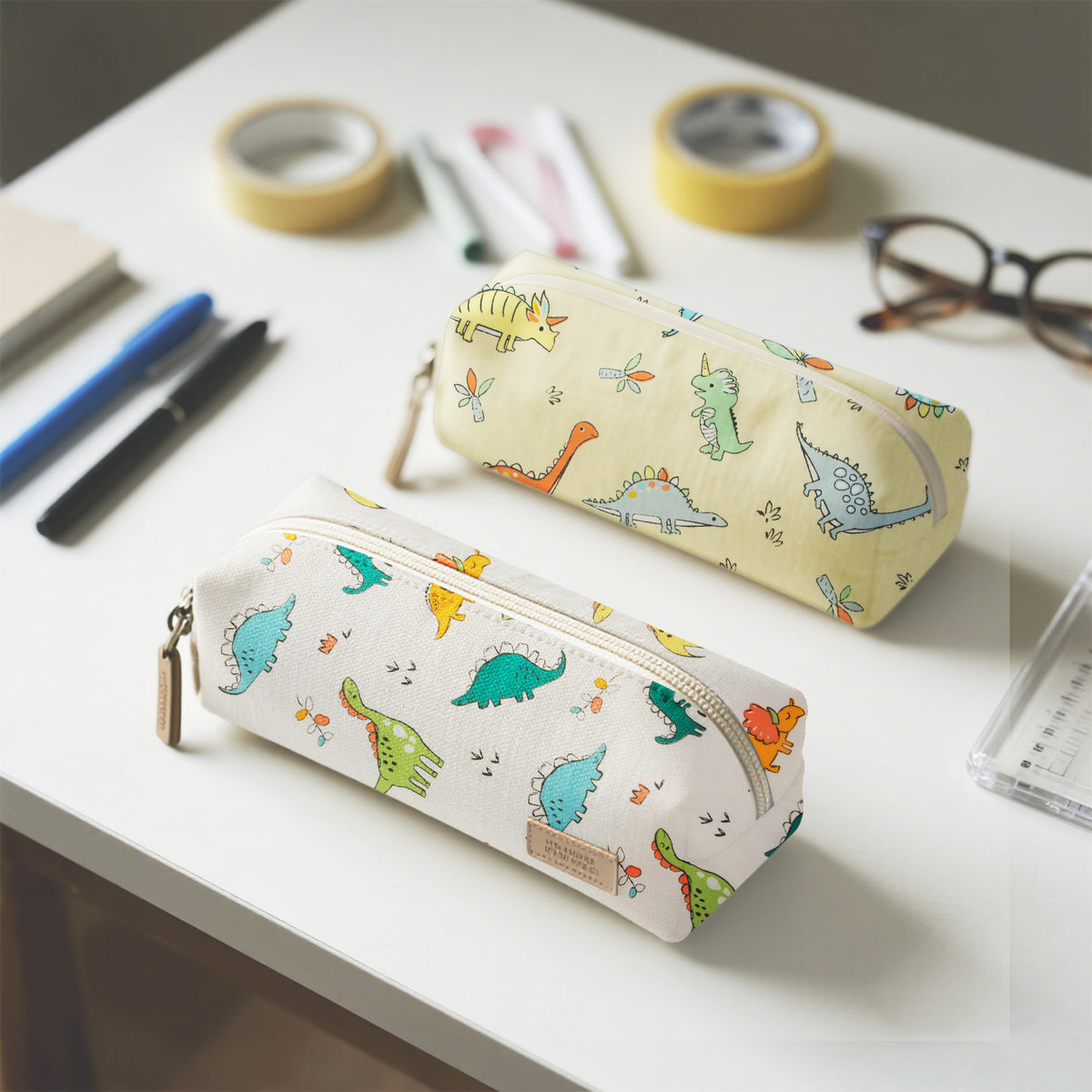 Aubliss 8pcs Fat Quarter Fabric Bundles -Dinosaur-20' x 20'