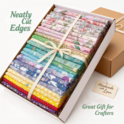 Aubliss Fat Quarter Fabric Bundles -Assorted Prints